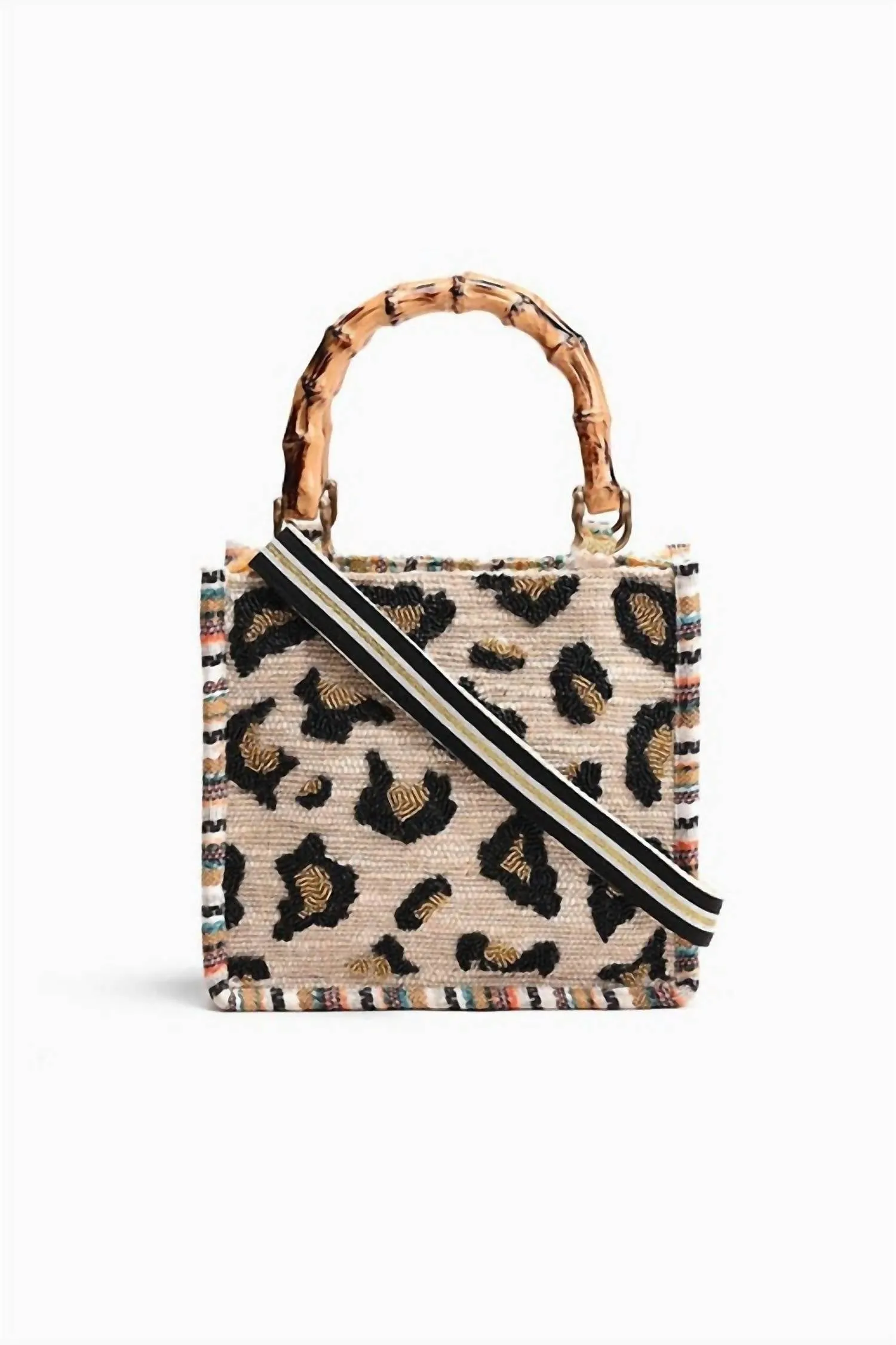 America & Beyond - Women's Luxe Leopard Handbag