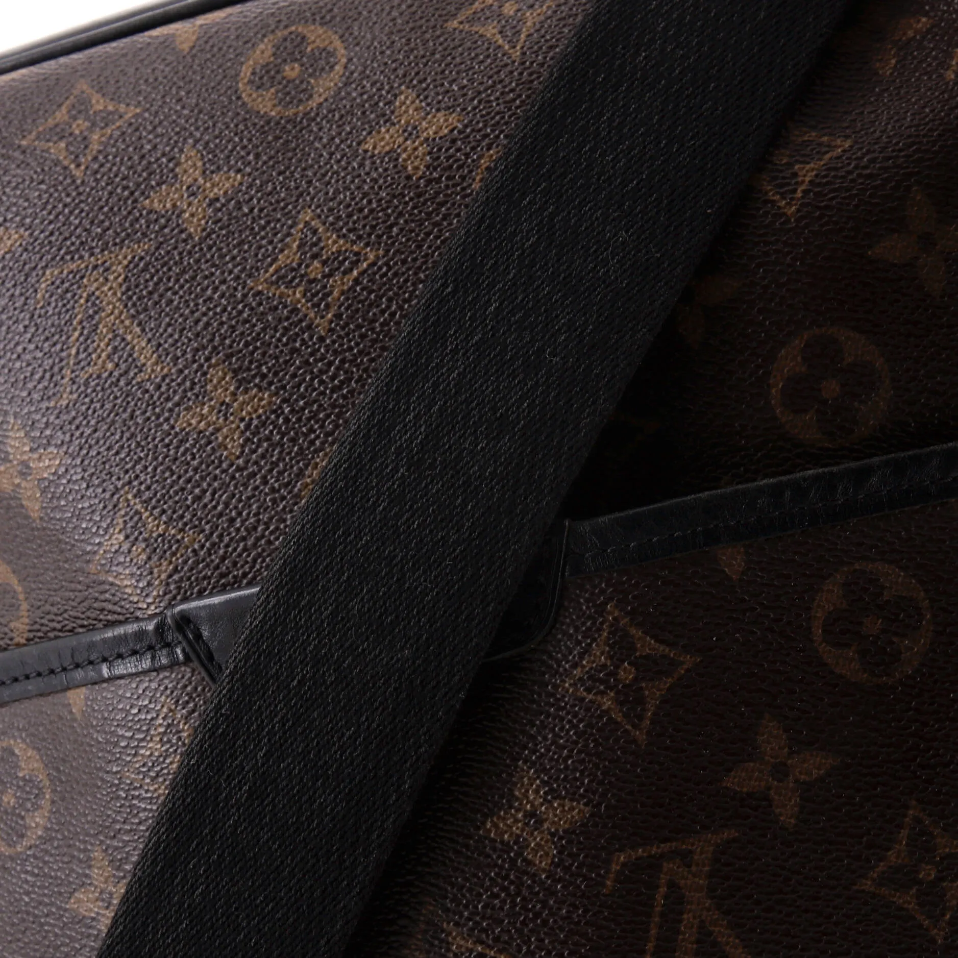 Bass Messenger Bag Macassar Monogram Canvas MM