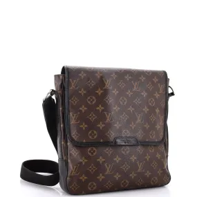 Bass Messenger Bag Macassar Monogram Canvas MM