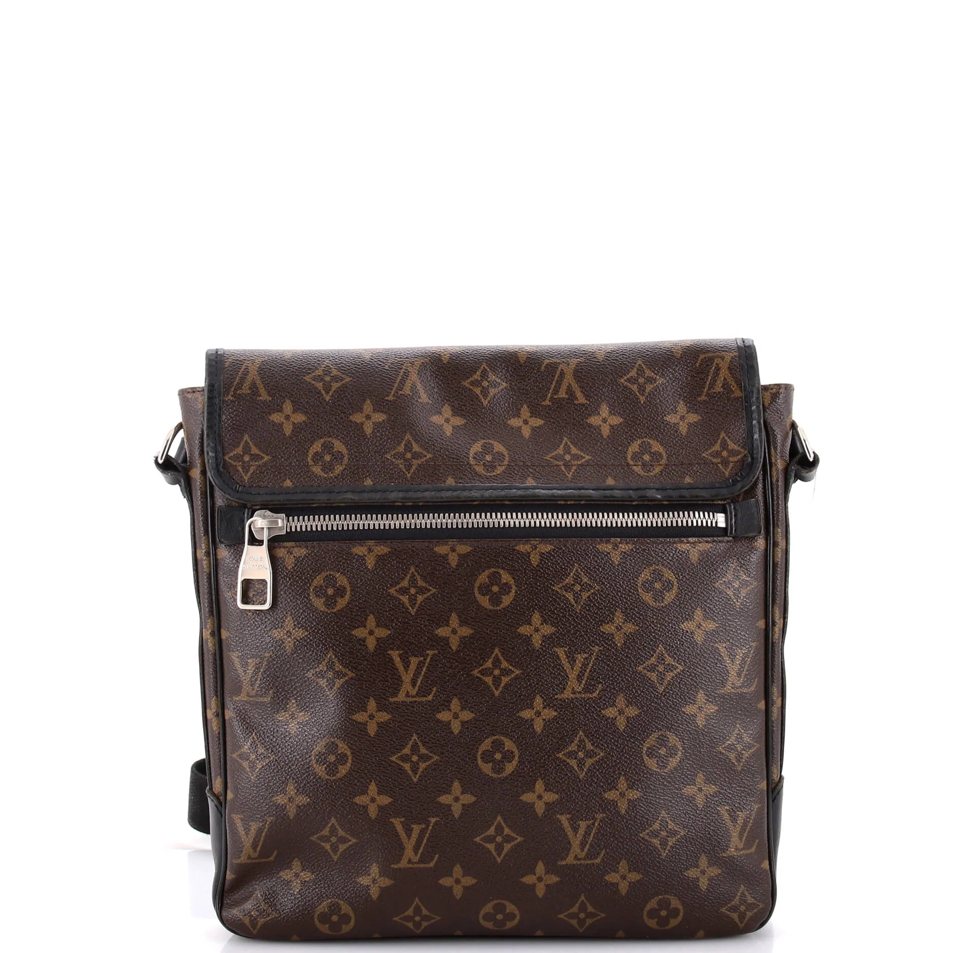 Bass Messenger Bag Macassar Monogram Canvas MM