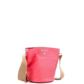 Bucket Messenger Bag Vitello Daino Small