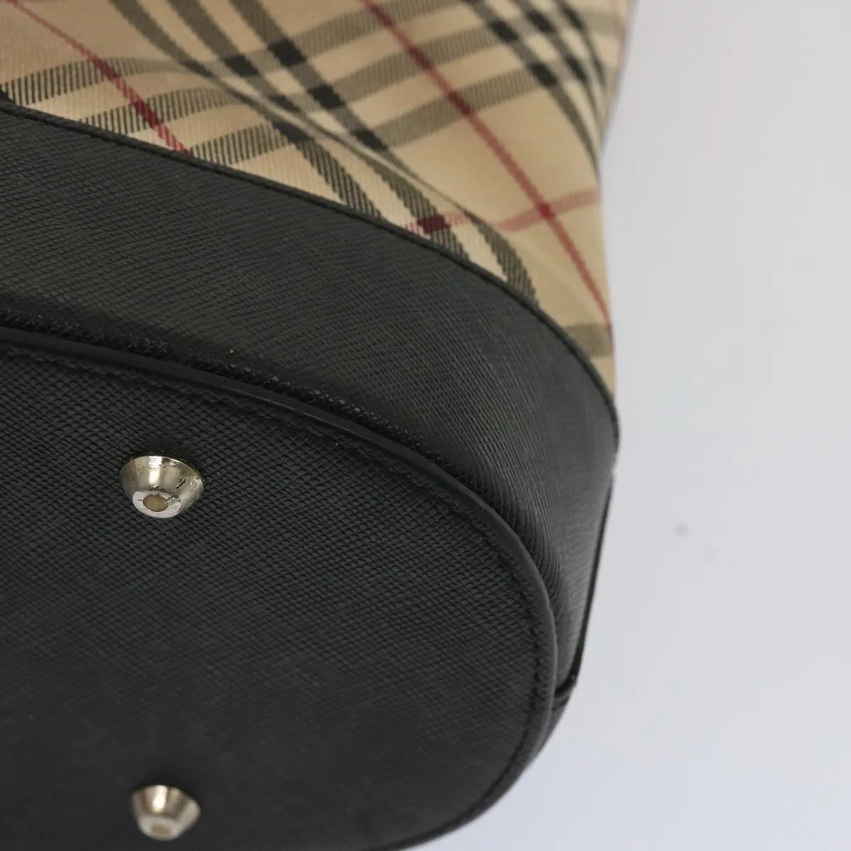 BURBERRY Check Link Shoulder Bag