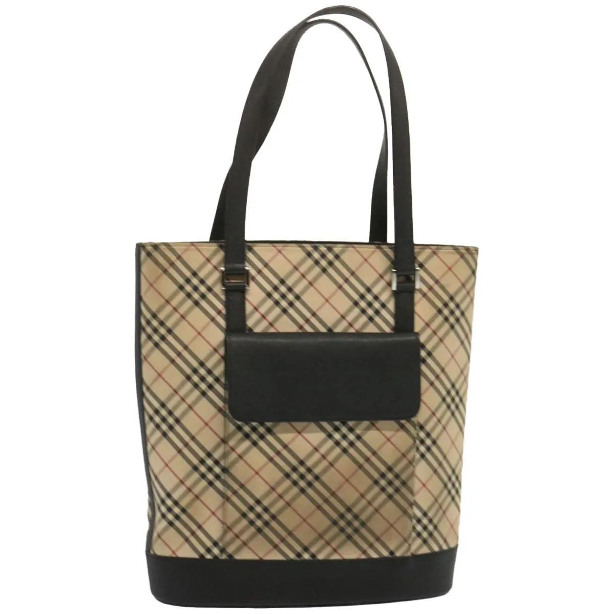 BURBERRY Check Link Shoulder Bag