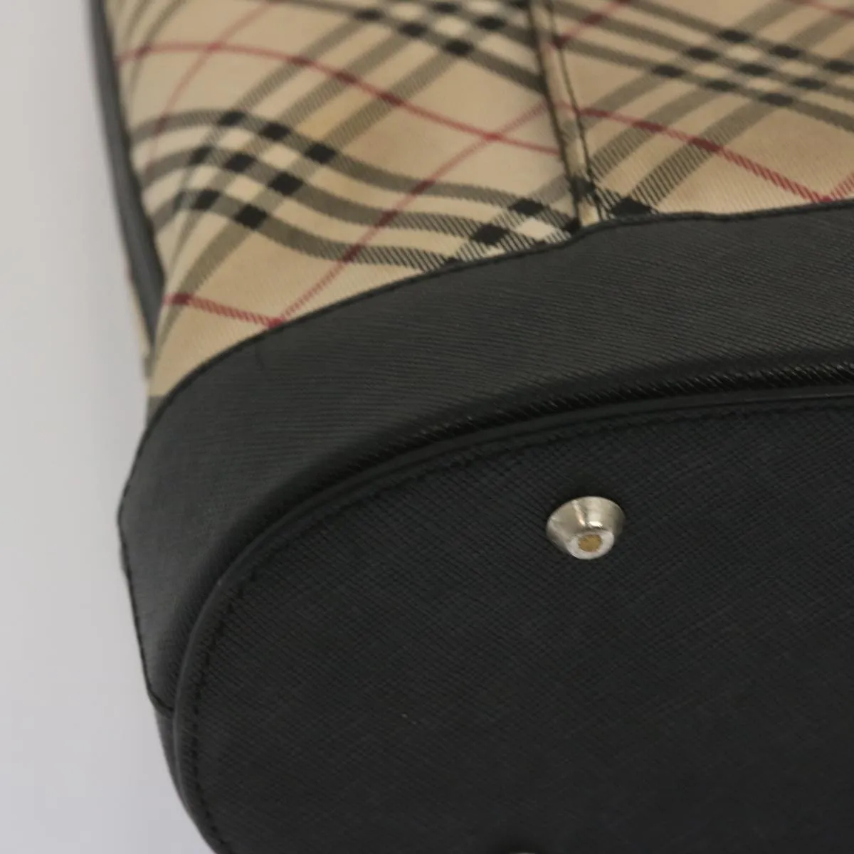 BURBERRY Check Link Shoulder Bag