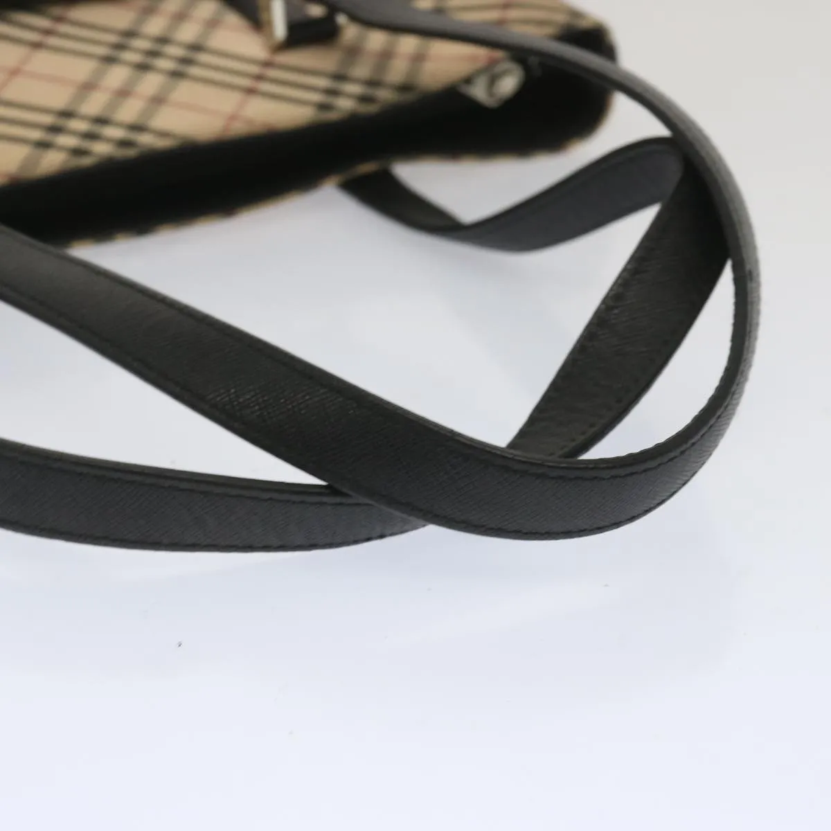 BURBERRY Check Link Shoulder Bag