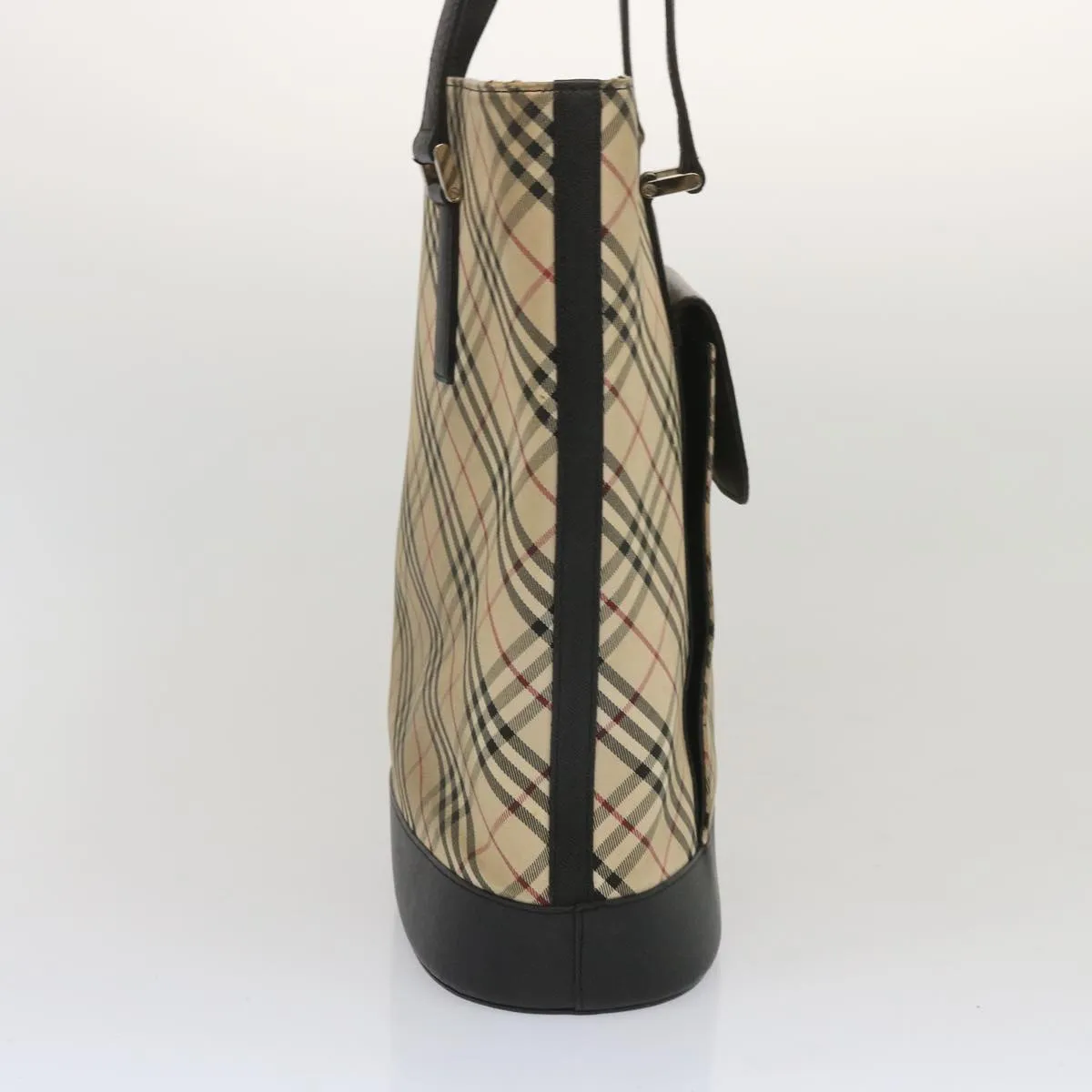 BURBERRY Check Link Shoulder Bag