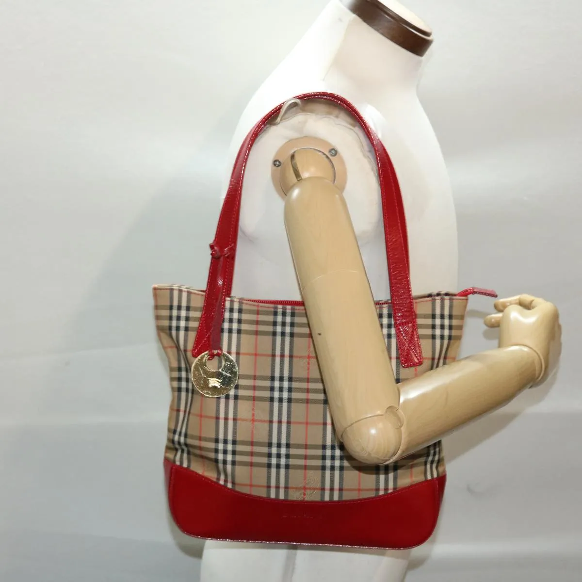 Burberry Haymarket Shoulder Bag