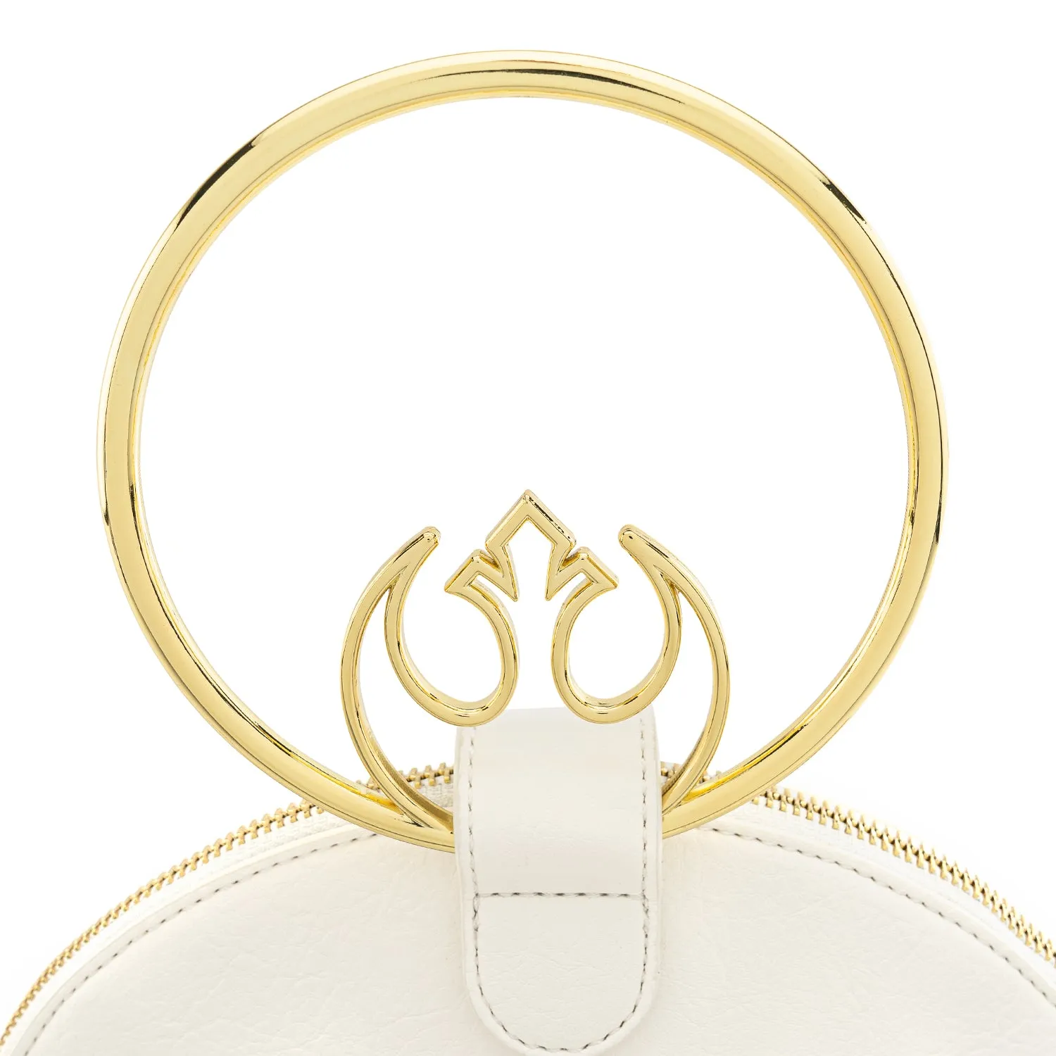 Loungefly x Star Wars Gold Rebel Handle Crossbody Bag