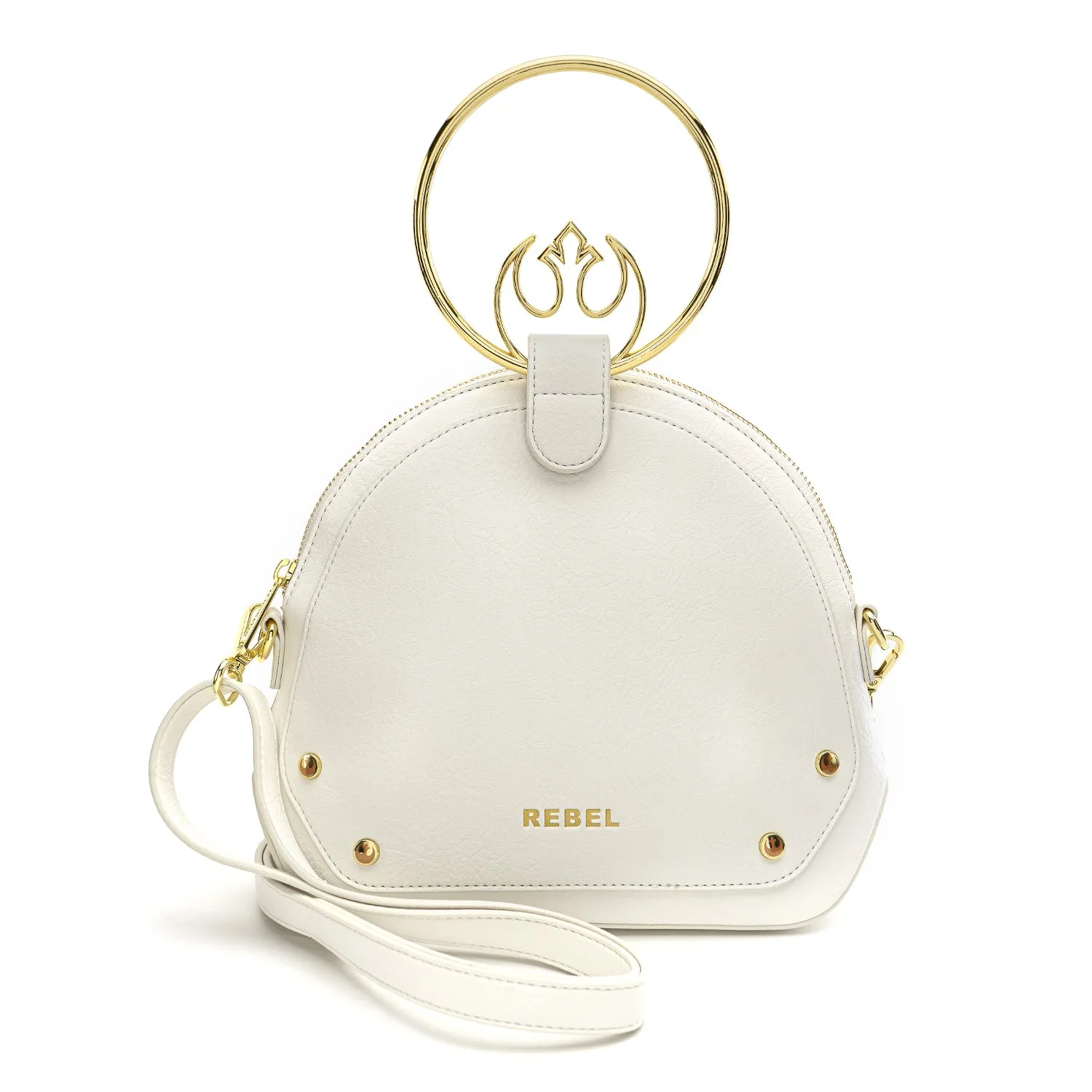 Loungefly x Star Wars Gold Rebel Handle Crossbody Bag