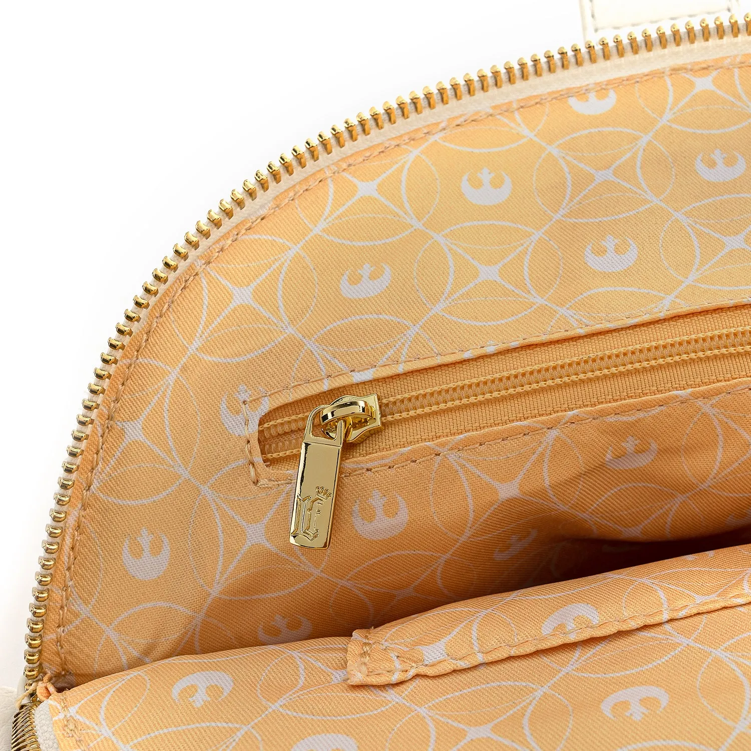 Loungefly x Star Wars Gold Rebel Handle Crossbody Bag