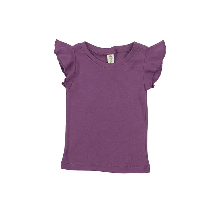 Ruffle Sleeve Tee