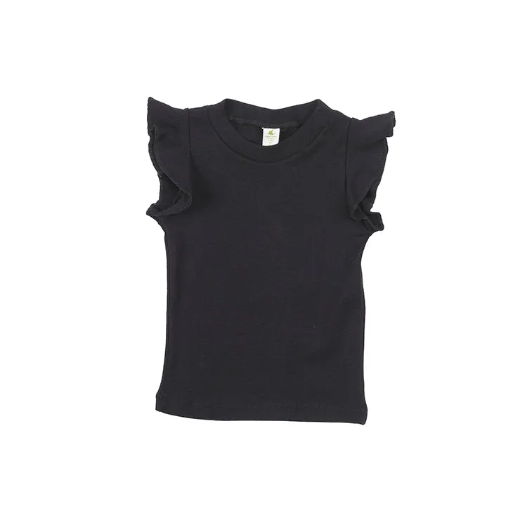 Ruffle Sleeve Tee
