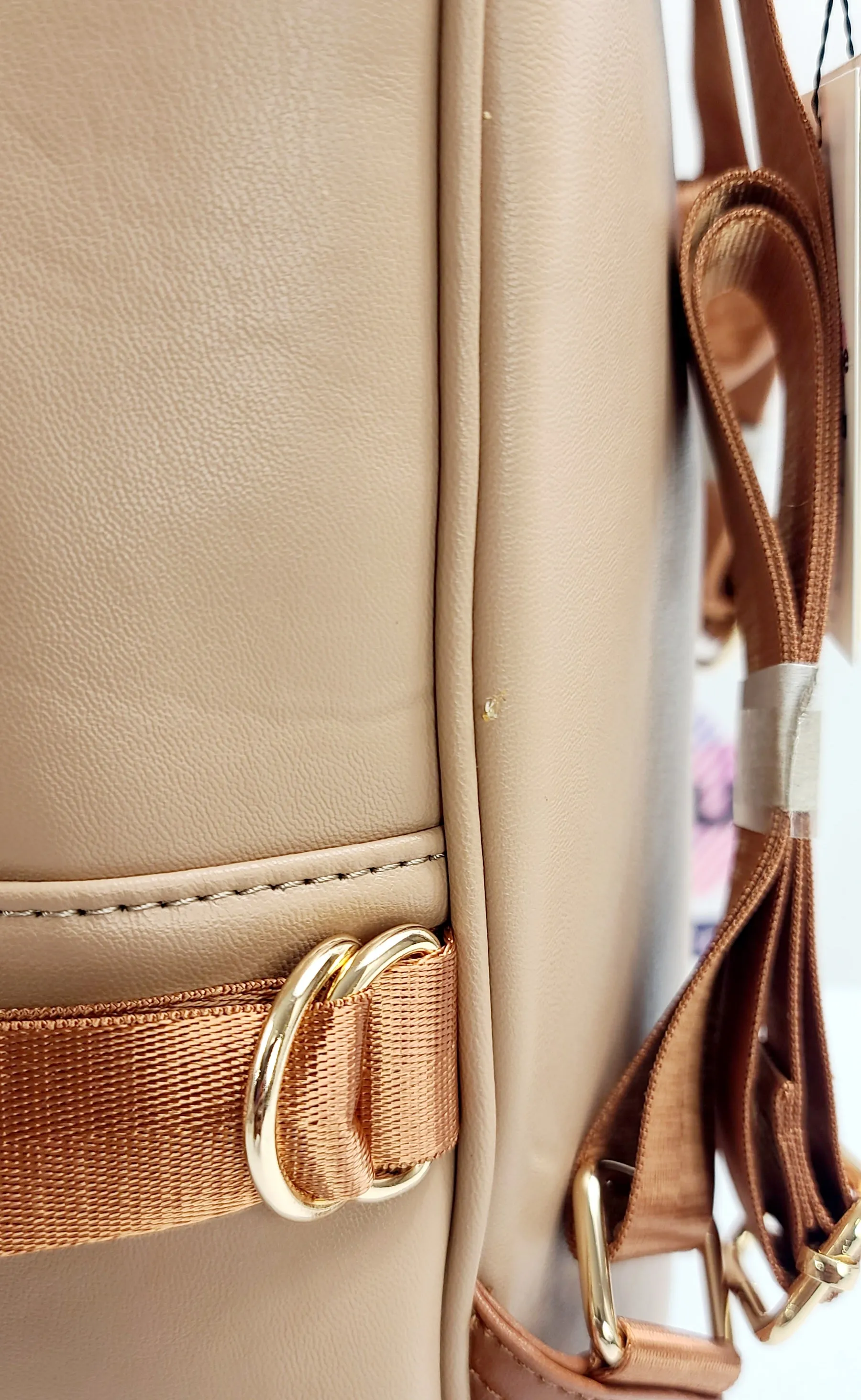 Snap Clip Two Tone Backpacks