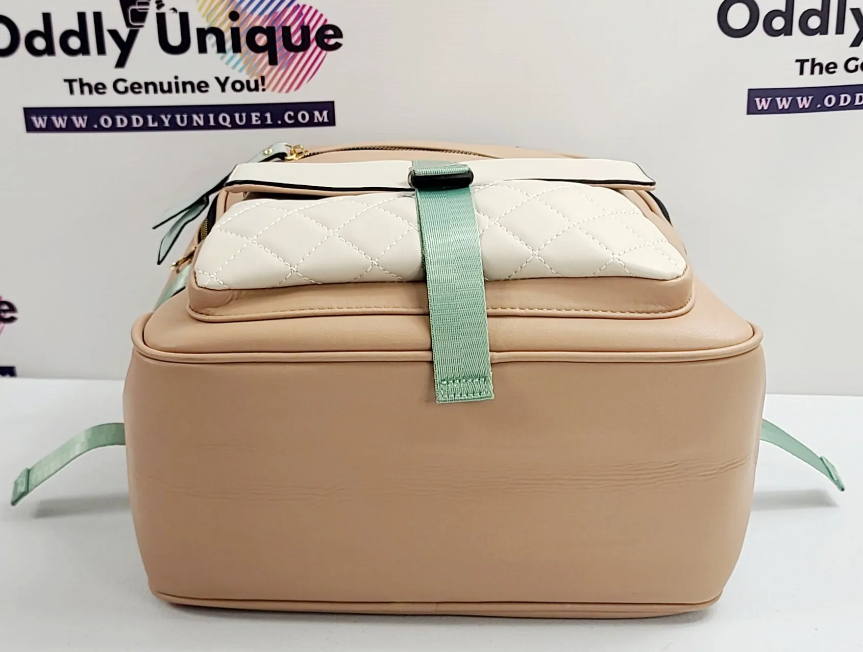 Snap Clip Two Tone Backpacks