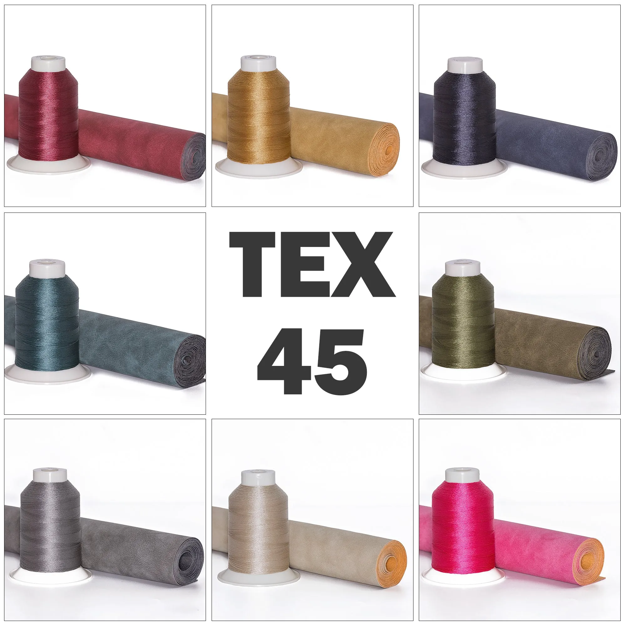 Tex 45 Bonded Polyester Thread - 1575 Yards