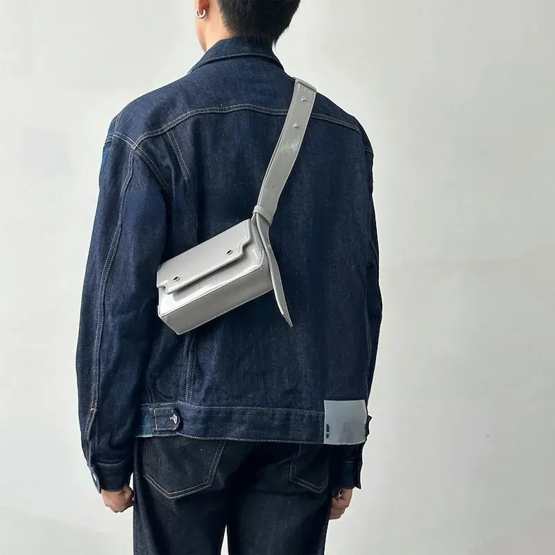 UAKISS  -  Designer Small Shoulder Messenger Bag Pu Leather Luxury Large Capacity Crossbody Bags Small Solid Flap Phone Purse New
