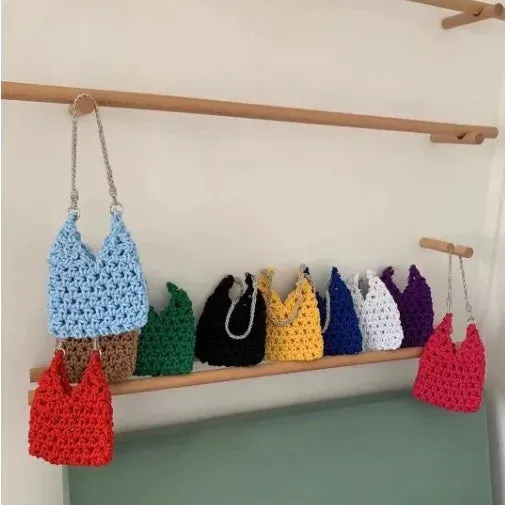 UAKISS  -  Women Summer Messenger Bag Hollow Out Woven Fashion Shoulder Bag Beach Tassel Designer Crossbody Travel Bag bolsa feminina